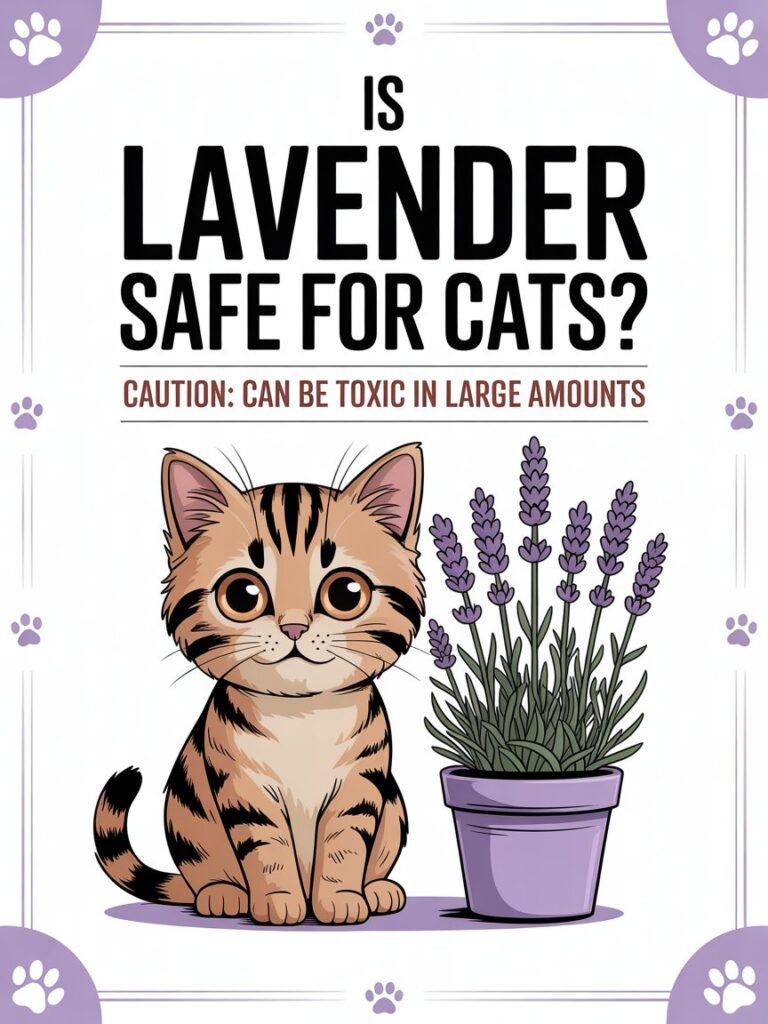 Is Lavender Safe for Cats
